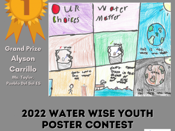 2022 Water Wise Youth Poster Contest Grand Prize Winner