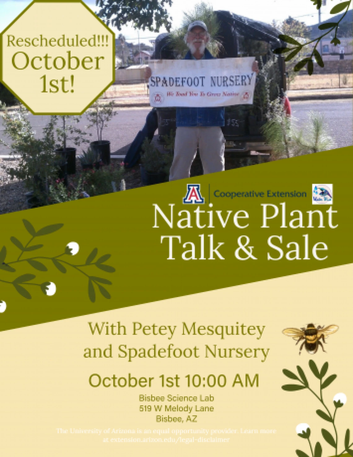 Native Plant Talk & Sale